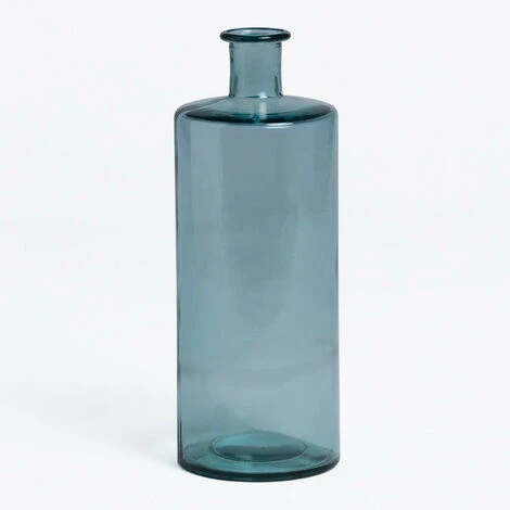 SKLUM Vaso In Vetro Riciclato 40,5 Cm Pussa Blu Celeste 3 SKLUM Vaso In Vetro Riciclato 40,5 Cm Pussa Blu Celeste