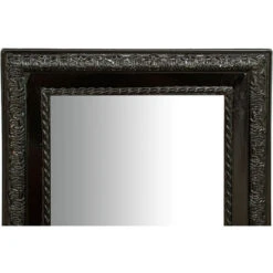 Specchio Da Parete Lungo 82x35x4cm Specchio Da Parete Nero Lucido Specchio Camera Da Letto Specchio Shabby Specchio Parete Lungo -Armonia Decor 23561434 3