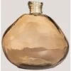 SKLUM Vaso In Vetro Riciclato 33 Cm Jound Marrone Grano -Armonia Decor 24064800 1