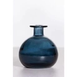 SKLUM Vaso In Vetro Riciclato Endon Blu Pacífico 10 SKLUM Vaso In Vetro Riciclato Endon Blu Pacífico -Armonia Decor 24064802 4