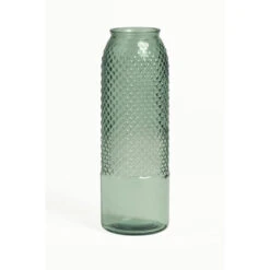 SKLUM Vaso In Vetro Riciclato 44 Cm Dinte Verde Acquamarina -Armonia Decor 24064803 3