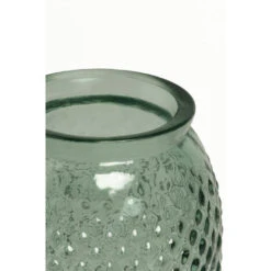 SKLUM Vaso In Vetro Riciclato 44 Cm Dinte Verde Acquamarina -Armonia Decor 24064803 4