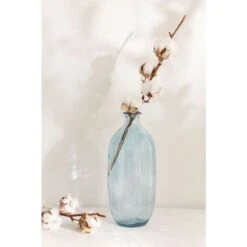 SKLUM Bottiglia Di Vetro Riciclato Lumas Blu Celeste -Armonia Decor 24064808 2