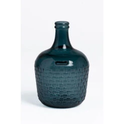 SKLUM Damigiana In Vetro Riciclato Raffas 4 L Blu Pacífico -Armonia Decor 24330949 4