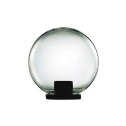 Sfere Palle Globo Lampioni Luci Trasparente' � 20-25-30 Cm Illuminazione Esterno Diametri Fumaioli/collari: Diametro 20 Cm