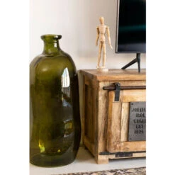 SKLUM Vaso In Vetro Riciclato Boyte 73 Cm Verde Fogliame -Armonia Decor 25139901 2