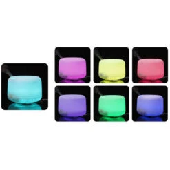 Diffusore Oli Essenziali Aromaterapia 500ML Timer Bianco Luci Led Multicolor -Armonia Decor 25521421 4
