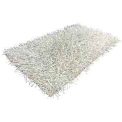 TAPPETO SHAGGY BIANCO MODERNO TUTTE LE MISURE Cm. 60x90 -Armonia Decor 25778527 2