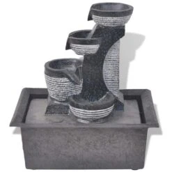 Hommoo Fontana Da Interno Con Luci A LED In Poliresina VD08800 9 Hommoo Fontana Da Interno Con Luci A LED In Poliresina VD08800 -Armonia Decor 26497532 3