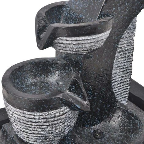 Hommoo Fontana Da Interno Con Luci A LED In Poliresina VD08800 7 Hommoo Fontana Da Interno Con Luci A LED In Poliresina VD08800 - immagine 5