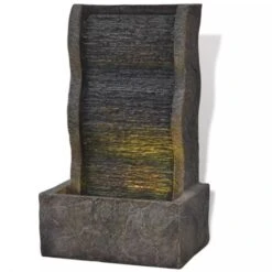 Hommoo Fontana Da Interno Con Luci LED In Poliresina VD08802