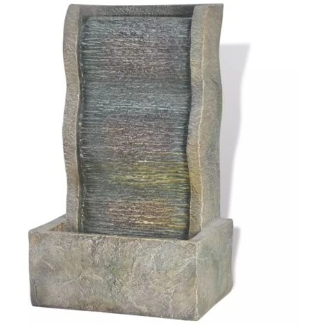 Hommoo Fontana Da Interno Con Luci LED In Poliresina VD08802 5 Hommoo Fontana Da Interno Con Luci LED In Poliresina VD08802 - immagine 3