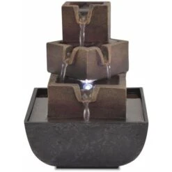 Hommoo Fontana Da Interni Con Luce A LED In Poliresina VD09998 -Armonia Decor 26502715 3