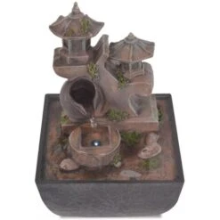 Hommoo Fontana Da Interni Con Luce A LED In Poliresina VD09999 -Armonia Decor 26502727 4