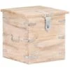 Baule 40x40x40 Cm In Legno Massello Di Acacia VidaXL -Armonia Decor 26776330 1