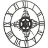 Orologio Da Parete Argento 78 Cm In Metallo VidaXL -Armonia Decor 26861814 1