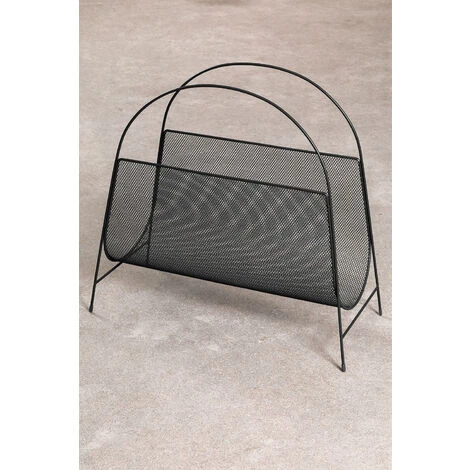 SKLUM Portariviste In Metallo Bak Nero 5 SKLUM Portariviste In Metallo Bak Nero - immagine 3