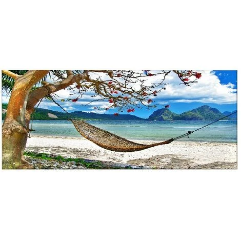 Stampa Su Tela Mare - Natura E Paesaggi - Per Soggiorno, Camera - Multicolore In Poliestere, Legno, 70 X 3 X 100 Cm 3 Stampa Su Tela Mare - Natura E Paesaggi - Per Soggiorno, Camera - Multicolore In Poliestere, Legno, 70 X 3 X 100 Cm