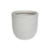 VASO CASPO' PORTAVASO CONCHINO RIGATO SHABBY CORI 45 VASAR TELCOM - Colore: Bianco Perla -Armonia Decor 27363147 1