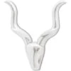 Decorazione Da Parete Testa Gazzella Colore Argento 50 Cm VidaXL -Armonia Decor 2748027 1