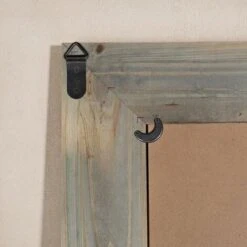 Specchio A Parete Melko Con Persiane 64x54cm Shabby Chic Finestra A Specchio Con Mensola, Portafinestra Può Essere Utilizzata Come Cornice 13x13cm -Armonia Decor 27636991 4