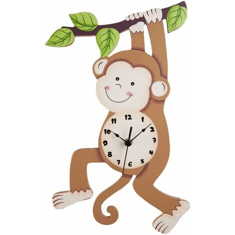 Orologio Da Parete Legno Cameretta Bambini Sunny Safari Fantasy Fields TD-0081AR 3 Orologio Da Parete Legno Cameretta Bambini Sunny Safari Fantasy Fields TD-0081AR