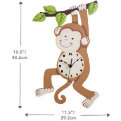 Orologio Da Parete Legno Cameretta Bambini Sunny Safari Fantasy Fields TD-0081AR 9 Orologio Da Parete Legno Cameretta Bambini Sunny Safari Fantasy Fields TD-0081AR -Armonia Decor 28027584 3
