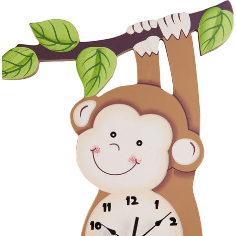 Orologio Da Parete Legno Cameretta Bambini Sunny Safari Fantasy Fields TD-0081AR 6 Orologio Da Parete Legno Cameretta Bambini Sunny Safari Fantasy Fields TD-0081AR - immagine 4