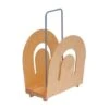 Porta Riviste Faggio Naturale, 30x28x23 Cm -Armonia Decor 28913395 1