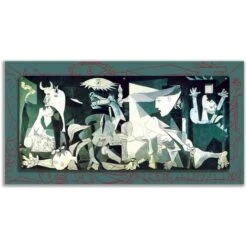 PICASSO - GUERNICA - Quadro Arredo A Rilievo