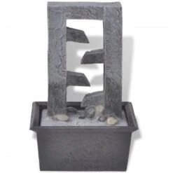 Fontana Da Interno Con LED In Poliresina VidaXL -Armonia Decor 3071788 3