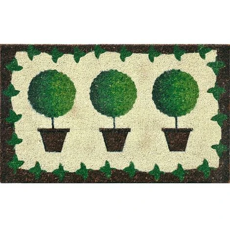 Zerbino Rettangolare Con Piante In Vaso Cm 45x75 Spessore Mm 15 3 Zerbino Rettangolare Con Piante In Vaso Cm 45x75 Spessore Mm 15