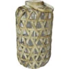 LANTERNA BAMBU' INTRECCIATO-3 MISURE- - Cm. 30x30x69