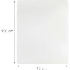 Relaxdays Tappeto Salvapavimento, Protezione Pavimento Laminato, Parquet, Moquette, Antiscivolo, 75x120 Cm, Trasparente -Armonia Decor 31798489 4