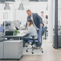 Relaxdays Tappeto Salvapavimento, Protezione Pavimento Laminato, Parquet, Moquette, Antiscivolo, 75x120 Cm, Trasparente -Armonia Decor 31798489 5