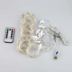 Tenda Luminosa LITZEE, Lucine Per Finestre 300 LED 3m × 3m, 8 Modalità Di Illuminazione, Atmosfera Per Decorazioni Natalizie, Matrimoni, Compleanni, Balcone, Terrazza, Camera Da Letto [Classe Energeti -Armonia Decor 33378783 5