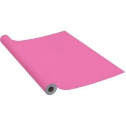 Pellicola Autoadesiva Per Mobili Rosa Lucido 500x90 Cm In PVC VidaXL