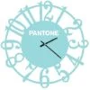 PANTONE Orologio Lens - Decorazione Da Parete, Rotondo - Da Soggiorno, Cucina, Ufficio - Azzurro, Bianco In Metallo, 40 X 0,15 X 40 Cm -Armonia Decor 33972086 1