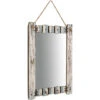 Specchio Vintage Da Parete 64x42x3 Cm Specchio Da Parete In Legno Massello Con Corda Specchio Bagno E Specchio Camera Da Letto -Armonia Decor 34186346 1