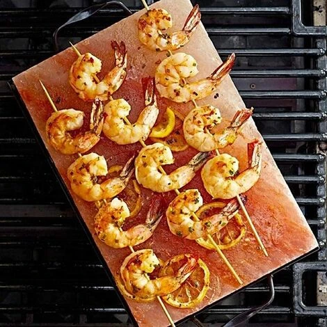 Piastra Da Cottura Di Sale Himalayano Rosa Naturale 4,5Kg 20x30cm Con Manici LedLedITALIA 4 Piastra Da Cottura Di Sale Himalayano Rosa Naturale 4,5Kg 20x30cm Con Manici LedLedITALIA - immagine 2