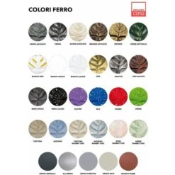 Specchio Da Parete Con Foglie Colori Ferro: Glicine -Armonia Decor 34319662 3
