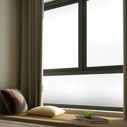 Pellicola Per Vetri Privacy Pellicola Per Vetri Bianca Opaca Pellicola Per Vetri Smerigliata Pellicola Statica Per Vetri Pellicola Per Vetri Non Adesiva Per La Casa Bagno Ufficio Sala Riunioni Soggior -Armonia Decor 34540373 5