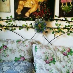 Luci A Stringa LED Piante Artificiali Foglia Di Edera Verde Vite Per Decorazioni Per La Casa Lampada Da Sposa Illuminazione Da Giardino Pensile Fai-da-te, 2M 20 LED (4 Pezzi Foglia D'acero) 11 Luci A Stringa LED Piante Artificiali Foglia Di Edera Verde Vite Per Decorazioni Per La Casa Lampada Da Sposa Illuminazione Da Giardino Pensile Fai-da-te, 2M 20 LED (4 Pezzi Foglia D'acero) -Armonia Decor 34726262 5