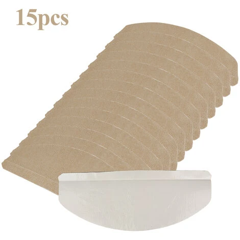 15 PZ Tappetino Per Scale Autoadesivo 65x21x4cm Marrone 5 15 PZ Tappetino Per Scale Autoadesivo 65x21x4cm Marrone - immagine 3