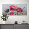 Quadro Fiori Dipinto A Mano Floreale Su Tela 110x50cm Papaveri 2 Quadro Fiori Dipinto A Mano Floreale Su Tela 110x50cm Papaveri -Armonia Decor 35324142 1
