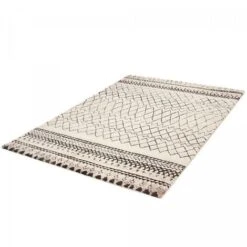 Tapete Estilo Berbere 80x150cm 65% Polipropilene, 35% Iuta Beige -Armonia Decor 35480075 5