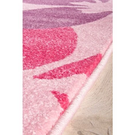 Luxor Tapete De Criança 120x170cm Polipropilene Rosa 4 Luxor Tapete De Criança 120x170cm Polipropilene Rosa - immagine 2