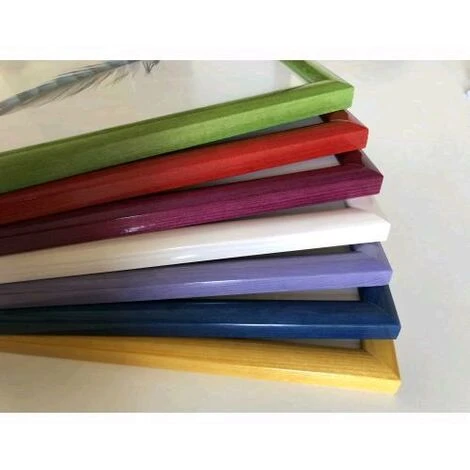 Cornice Foto Portafoto Da Tavolo Da Muro COLORS Legno Di Pino Colore BIANCO 13x18 Cm 13x18 Cm (Con Cavalletto) Colore Bianco 4 Cornice Foto Portafoto Da Tavolo Da Muro COLORS Legno Di Pino Colore BIANCO 13x18 Cm 13x18 Cm (Con Cavalletto) Colore Bianco - immagine 2