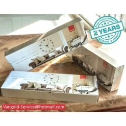 Orologio Da Parete 3D Fai-da-te Senza Cornice XXL Adesivi Per Specchi Muti Decorazione Scolastica Per Ufficio A Casa (2 Anni Di Garanzia) (Nero-14) 10 Orologio Da Parete 3D Fai-da-te Senza Cornice XXL Adesivi Per Specchi Muti Decorazione Scolastica Per Ufficio A Casa (2 Anni Di Garanzia) (Nero-14) -Armonia Decor 36247980 4