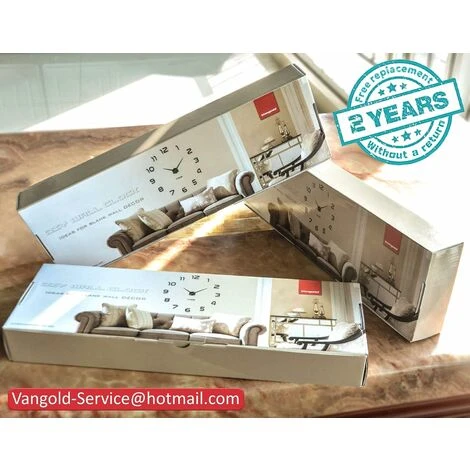 Orologio Da Parete 3D Fai-da-te Senza Cornice XXL Adesivi Per Specchi Muti Decorazione Scolastica Per Ufficio A Casa (2 Anni Di Garanzia) (Nero-14) 6 Orologio Da Parete 3D Fai-da-te Senza Cornice XXL Adesivi Per Specchi Muti Decorazione Scolastica Per Ufficio A Casa (2 Anni Di Garanzia) (Nero-14) - immagine 4